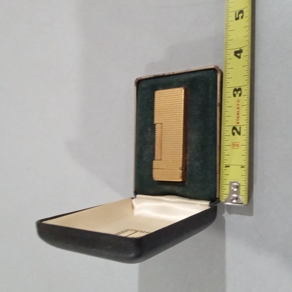 Gold James Bond Cigarette Lighter vintage Dunhill - Picture 8 of 8